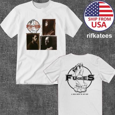 Мужская белая футболка Fugees Blunted on Reality Размеры от S до 5XL TU056 Унисекс футболка