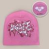Winter Street Hip Hop Knit Beanie Unisex Reversible Warm Alphabet Jacquard Cap