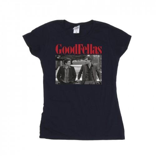 Goodfellas Womens/Ladies Two Black Cotton T-Shirt
