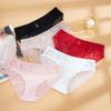 Sexy Panties for Women Transparent Hollow Lace Panties Seamless Briefs Women Floral Lace Underpants