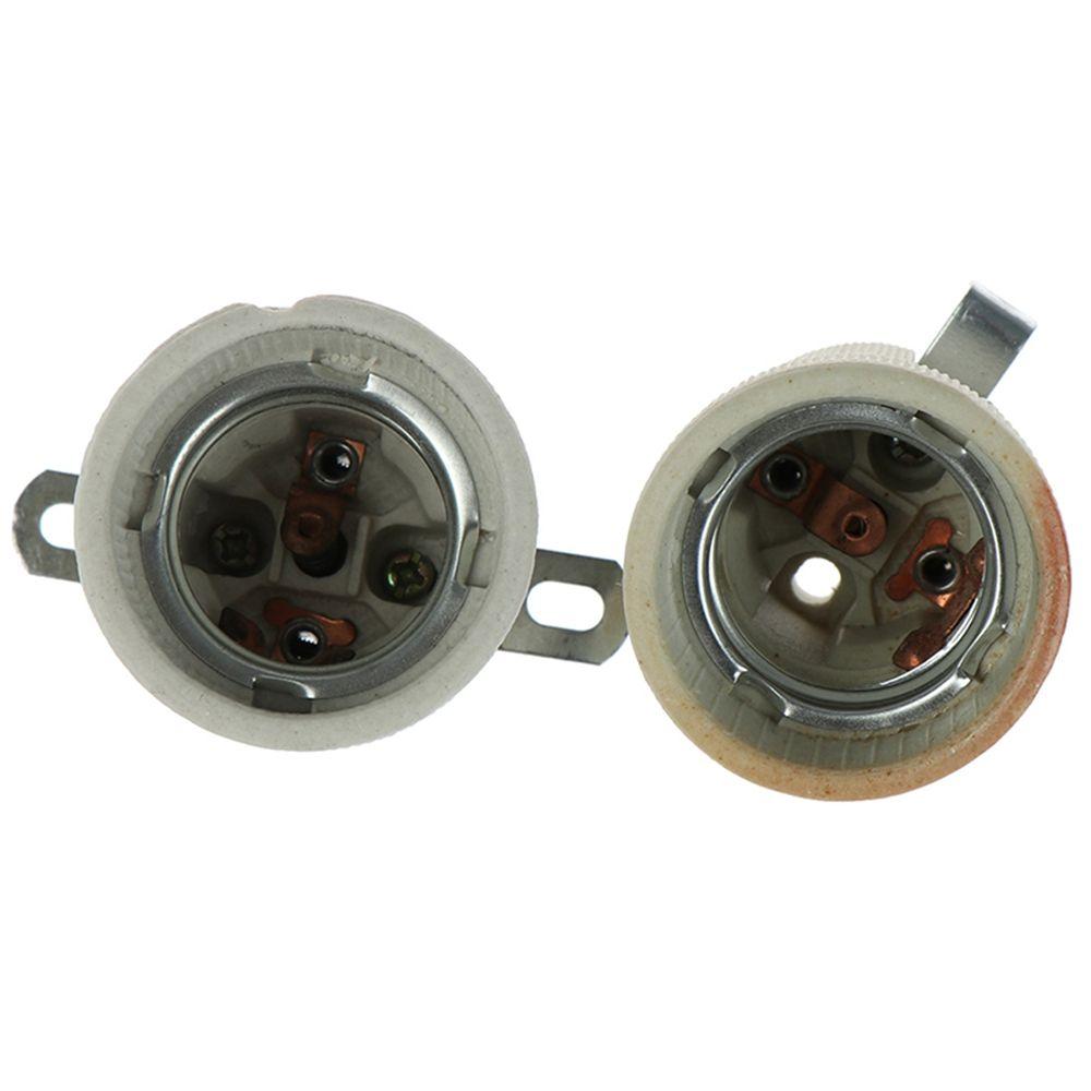 For Home For Pendant Lamp Lamp Accessories Ceiling Flat Pedestal Ceramic Lamp Holder Lamp Socket