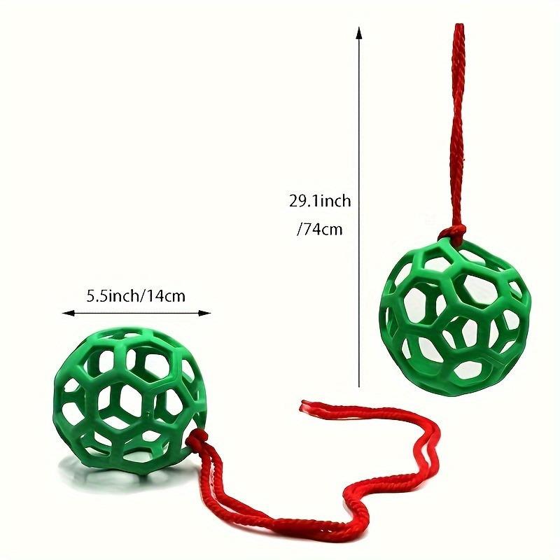 Мяч для кормления лошадей, игрушка-мяч для кормления сеном, подвесная игрушка для кормления лошадей, коз, овец, мяч для снятия стресса