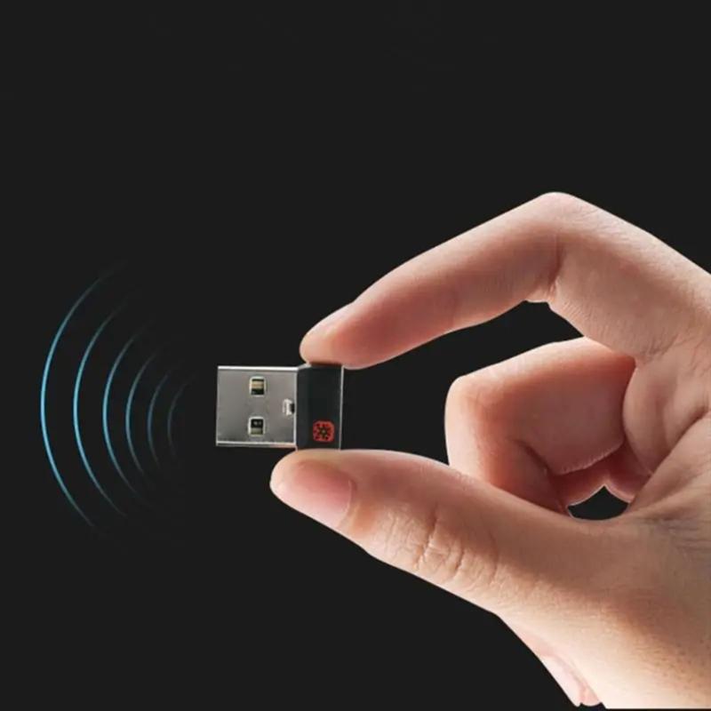 6-канальный USB-приемник Wireless Unifying Dongle Адаптер для клавиатуры и мыши M905 M325 M585 M510 M705