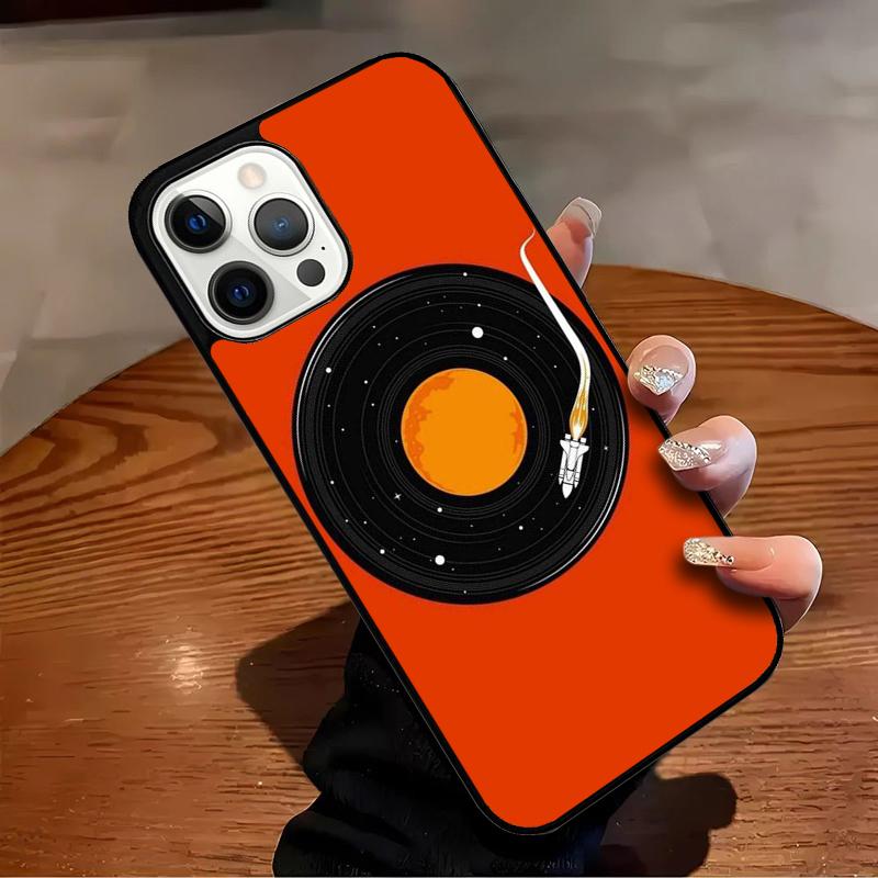 Vinyl DJ Record Art Phone Case For iPhone 17 Air 16 15 14 13 12 11 Pro Max Max Plus Bumper Case Cover