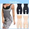 Comfortable Women Full Body Shaper Compression Bodysuit With Firm Control And Slimming Features