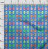 oneOone Ткань Cotton Flex Medium Blue для шитья детских галстуков-бабочек, по ярдам, напечатанная своими руками, швейные принадлежности для одежды, 40 дюймов