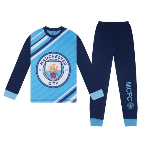 Manchester City FC Boys Kevin De Bruyne 17 Long Pyjama Set