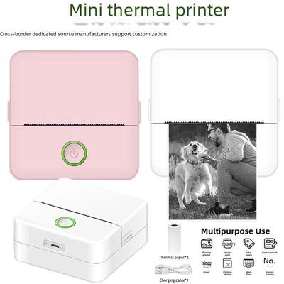 Компактный термопринтер для новых студентов из-за рубежа — идеально подходит для печати фотографий и этикеток в любом месте!