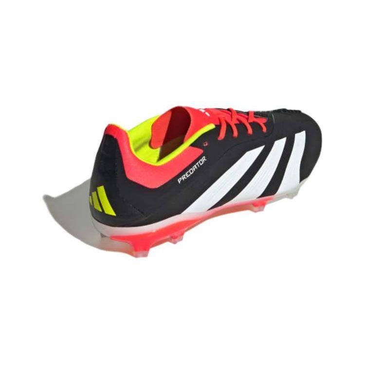 adidas Детские кроссовки Predator 24 Elite FG J Solar Energy Pack Black Core-Black Cloud-White IG7746