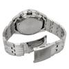 Seiko Кварцевые часы с хронографом Модель SSB427P1 Серебристый Синий Циферблат Нержавеющая сталь 10 ATM Дизайн