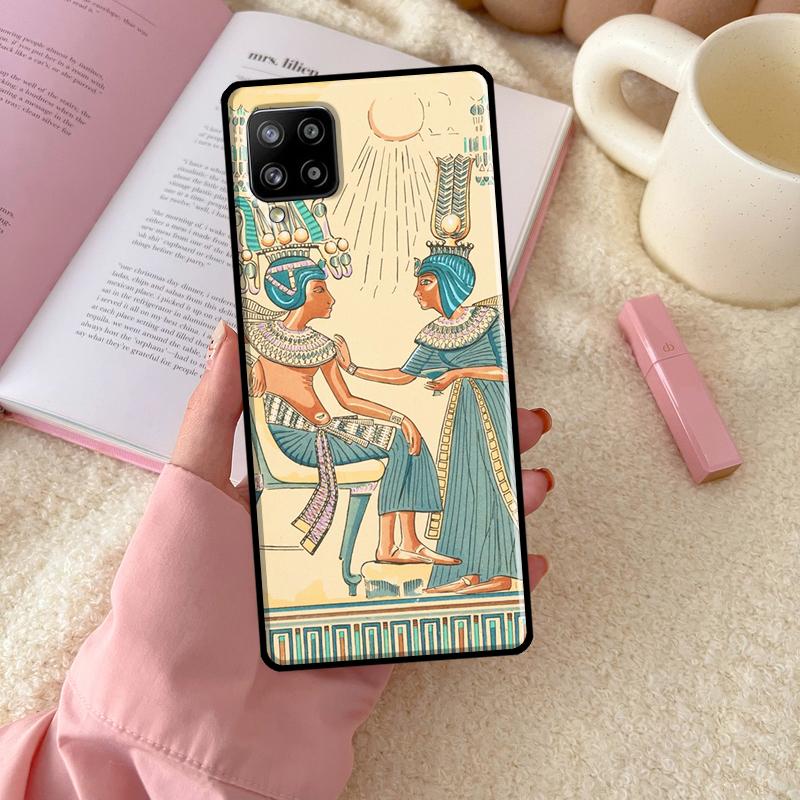 Египет Нефертити Анх Для Samsung Galaxy A56 A54 A34 A14 A06 A16 A26 A36 A12 A32 A52 A13 A33 A53 A15 A35 A55 Чехол