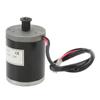 Brushed DC Motor 120W Strong Aluminum Alloy Low Noise Pure Copper Coil 24VDC Motor with Belt Controller for Bike