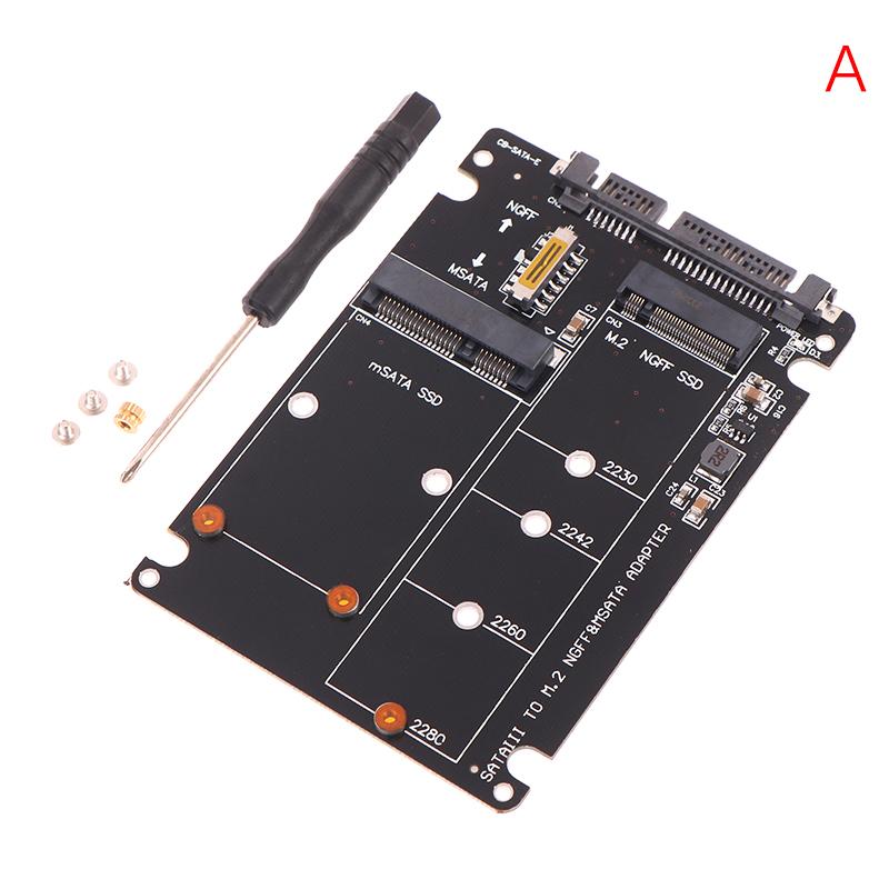 Sata 60 Гбит/с к M2 Ngff Sata SSD Msata SSD-адаптер Msata к Sata M.2 Ngff к Sata адаптер для жесткого диска