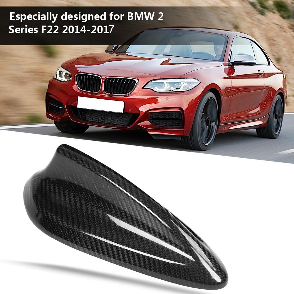 Car Carbon Fiber Antenna Shark Fin Cover Trim for BMW F22 F30 F35 F34 F32 F33 F80