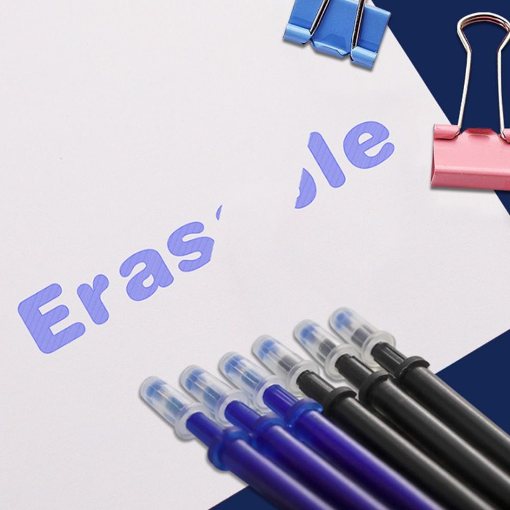 10 шт./набор Стираемые гелевые ручки Стержни Инструмент для письма Запасной стержень Стержень для нейтральной ручки Школа Офис