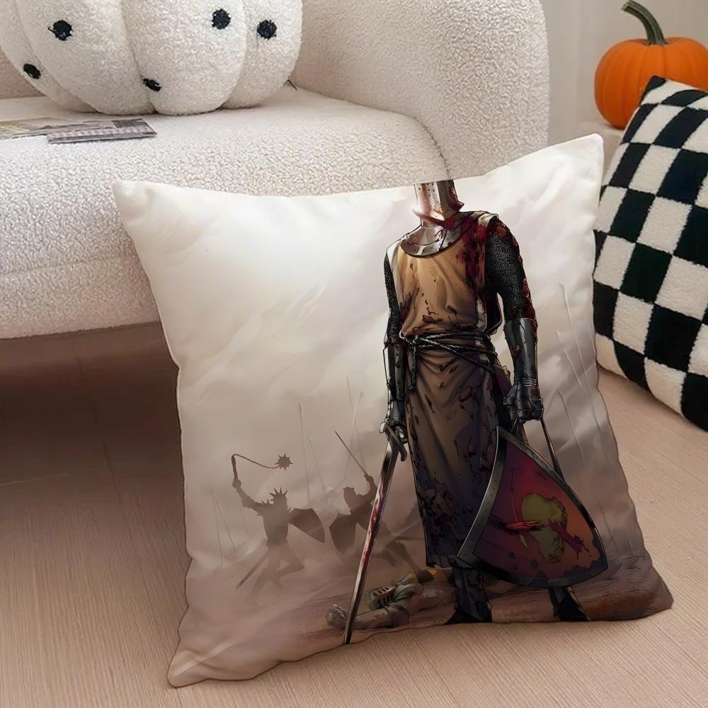 A KKnight of the Seven KKingdoms Cushion Cover Throw Pillow Cover Hidden Button Durable Polyester Chair Cushion