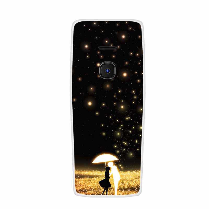 Мягкий силиконовый чехол для Nokia 8210 4G Чехол Модный Роскошный Прозрачная задняя крышка для чехлов телефона Nokia 8210 4G Nokia 8210 4G ТПУ Пара