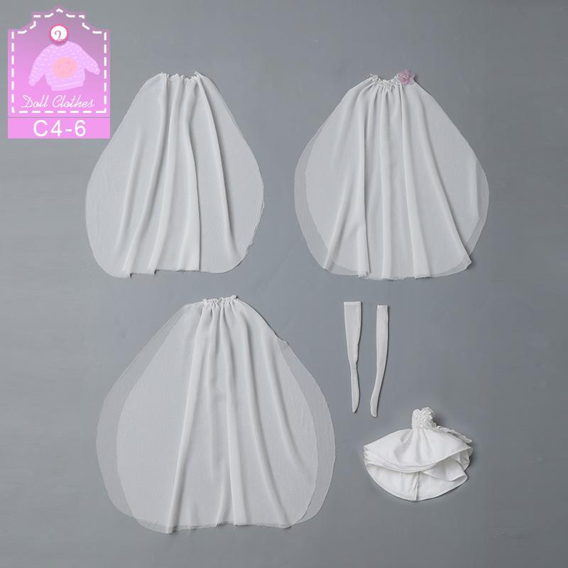 Одежда для BJD 1/4 Одежда для девочки LDS Cai #4 обхват груди Платье BJD Красивые аксессуары для кукол для женского тела Платье размера MSD