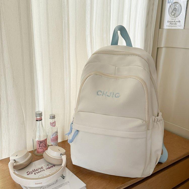 Schoolbag1011 new female ins Japanese large-capacity schoolbag junior high school high school students college students lightweight versatile backpack