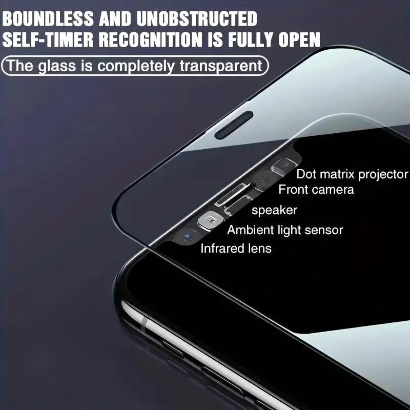 2 упаковки полноэкранной защиты для iPhone 11 12 13 14 15 Pro Max X XR XS Max 7 8 Plus iPhone SE 3/2 (2022/2020) Защитная пленка из закаленного стекла