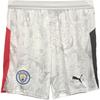 Kid Super 25-26 Manchester City Home Fan Version Mcfc Shorts Replica Fashion Soft Comfortable Mid-Rise Soccer Pants Unisex Shorts 781146-07