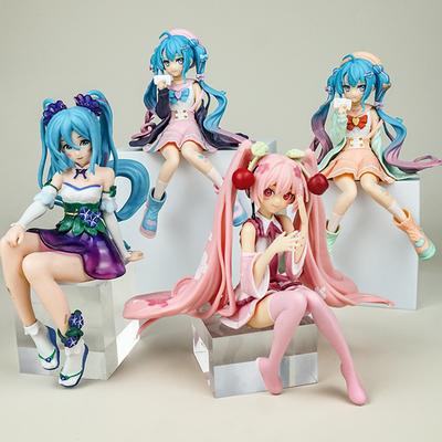 Аниме Рисунок ПВХ Кукла Коллекция Сидящая Модель Декор Игрушки Подарок