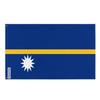 Drapeau - Nauru - 60 X 90 Cm - Polyester - Recto/verso - Œillets En Fer