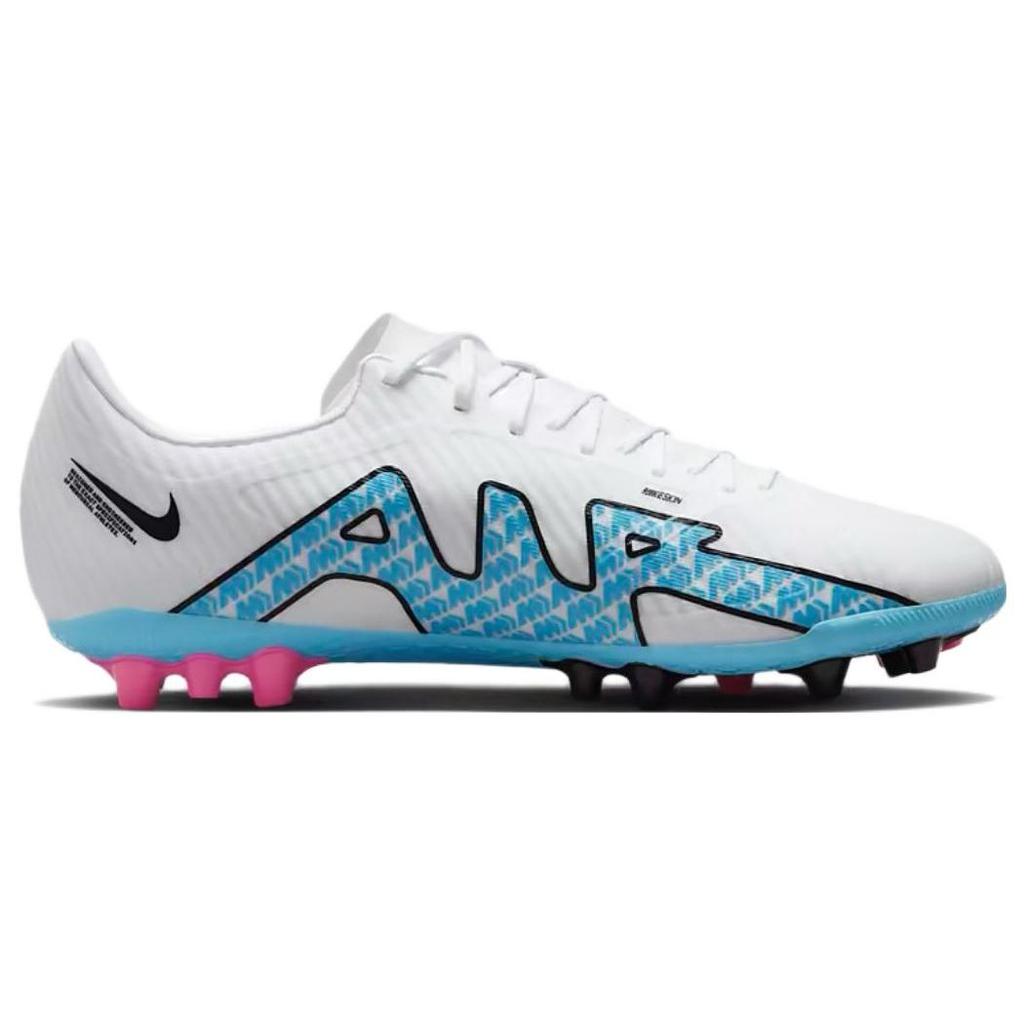 Nike Air Zoom Vapor 15 Mercurial Assassin 15 Academy Lace AG (Резиновые короткие шипы) Футбольные бутсы Унисекс Футбольные бутсы Белые Синие DJ5630-146