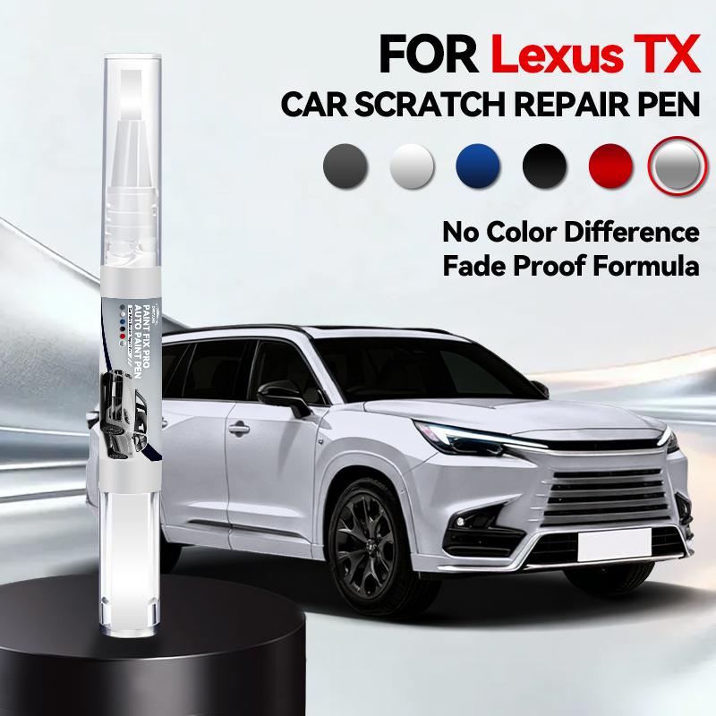 Car Paint Repair Pen For Lexus TX Paint Scratch Repair Accessories Silver 1J7 Gray 1L1 Red 3R1 White 089 Blue Caviar 223