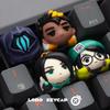 2025 VLRT Игровые периферийные устройства Q-версия Милый смоляной кейкап клавиша esc Комната киберспорта Украшение Праздничная игрушка Подарок-сюрприз