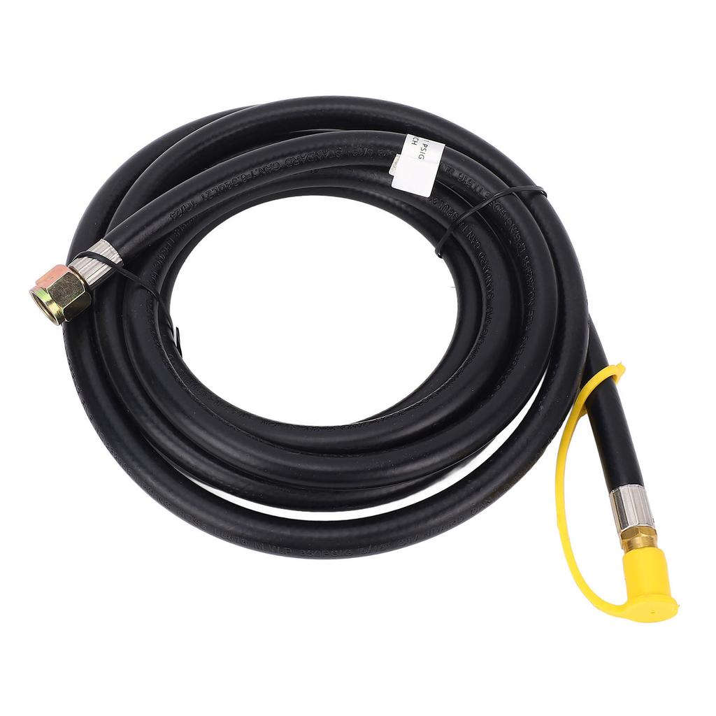 Газовый быстросъемный шланг длиной 12 футов, латунный и ПВХ, шланг-коннектор для гриля RV с угловым адаптером