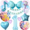 ДНИ ШАРОВ Kimi to Idol PreCure День рождения PreCure Kimi PreCure Синее украшение С ДНЕМ РОЖДЕНИЯ День рождения Милый Сердце Лечить Лечить Лечить Кюн Свет Музыкальный