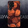 Basket Basketball Phone Case For Samsung S25 Edge Ultra S23 S22 S21 S20 Ultra Plus S24 Fe A54 A53 A25 Glass Cover