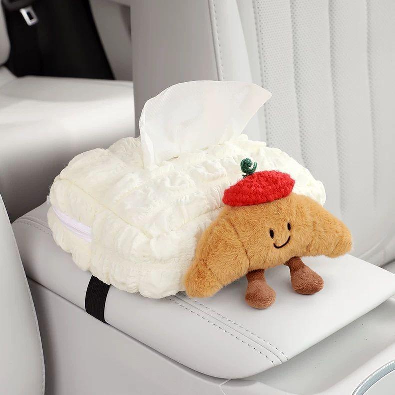 Милая и практичная коробка для салфеток для подлокотника автомобиля Geely Xingyuan – Идеально для девушек