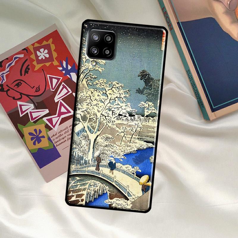 Чехол в стиле укиё-э для Samsung Galaxy A52 A32 A12 A33 A06 A16 A26 A36 A56 A15 A53 A13 A34 A54 A14 A35 A55