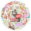 40pcs Retro Cute Cartoon Scrapbook Sticker Kawaii Puppy Kitten Bunny Journal Sticker DIY Decor Stationery Phone Shell Sticker