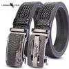Crocodile Leather Men's Belt Automatic Business Casual Belt Belt High-grade First Layer Cowhide Fashion Belt