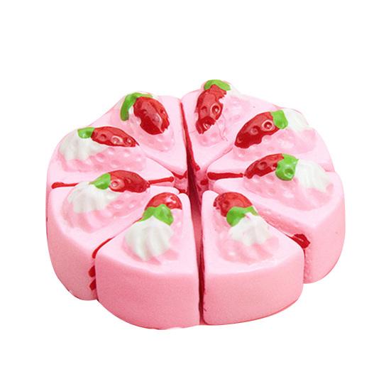 Мини-клубничный торт, еда, игровая сцена, кукольный домик, кафе, магазин подарков, декор, игрушка