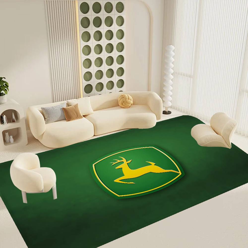 Сельскохозяйственная техника J-John Deere Коврик для ванной Нескользящий Впитывающий воду Длинная полоса Подушка Коврик для спальни Приветственный коврик