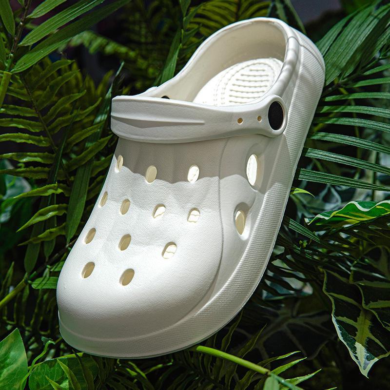 Сандалии двойного назначения на толстой подошве Baotou Summer для мужчин и женщин - обувь для спорта на открытом воздухе и пляжного отдыха