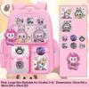 Children Elementary School Bag Grade Multi-layer Ridge Protection Girls Boys Backpack
