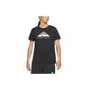 Dri-Fit Printed Loose Round Neck Short Sleeve T-Shirt Men Tops Black CZ9804-010