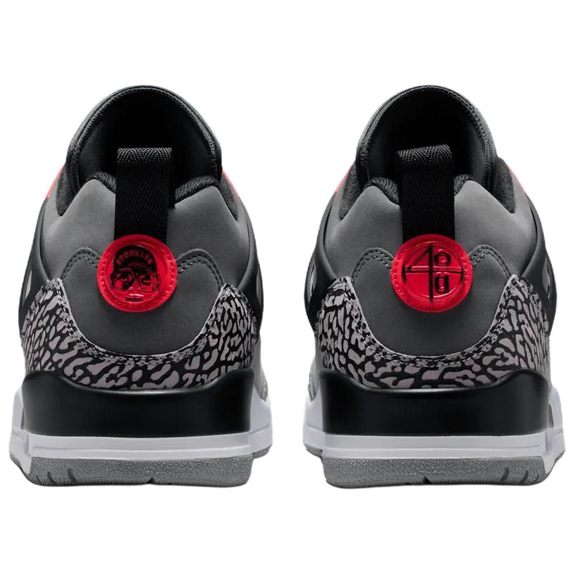 Jordan Spizike Дышащие Низкие Винтажные Баскетбольные Кроссовки Унисекс Серые FQ1759-011