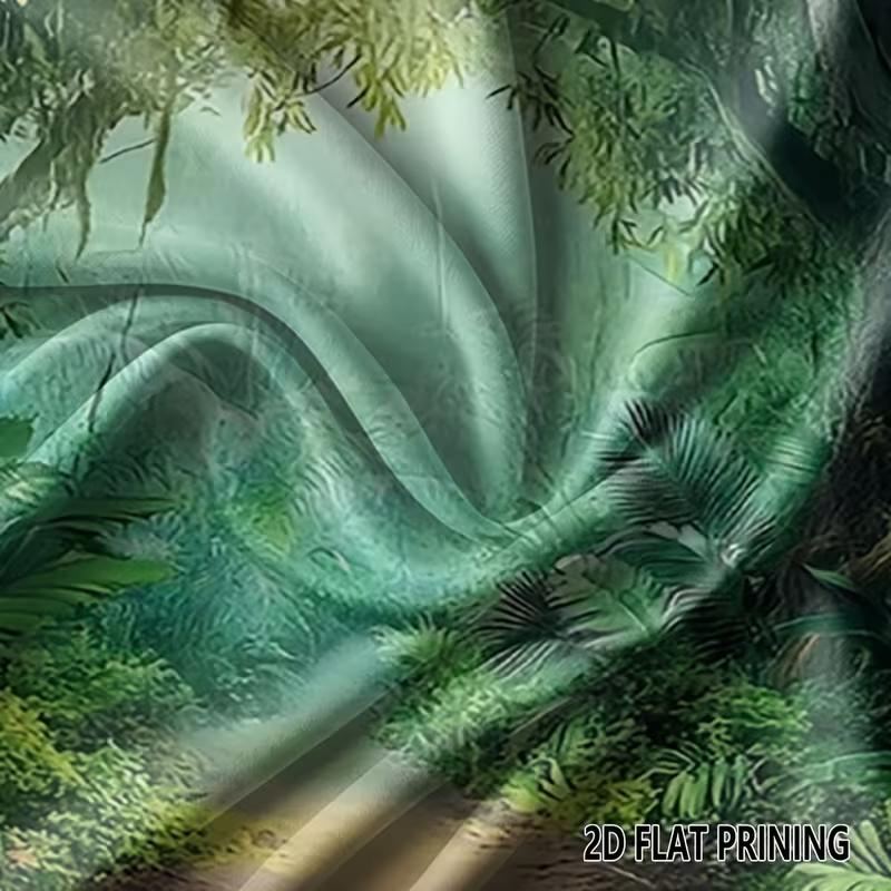 2D плотный тропический лес студийный фон для фотосессии на тему природы