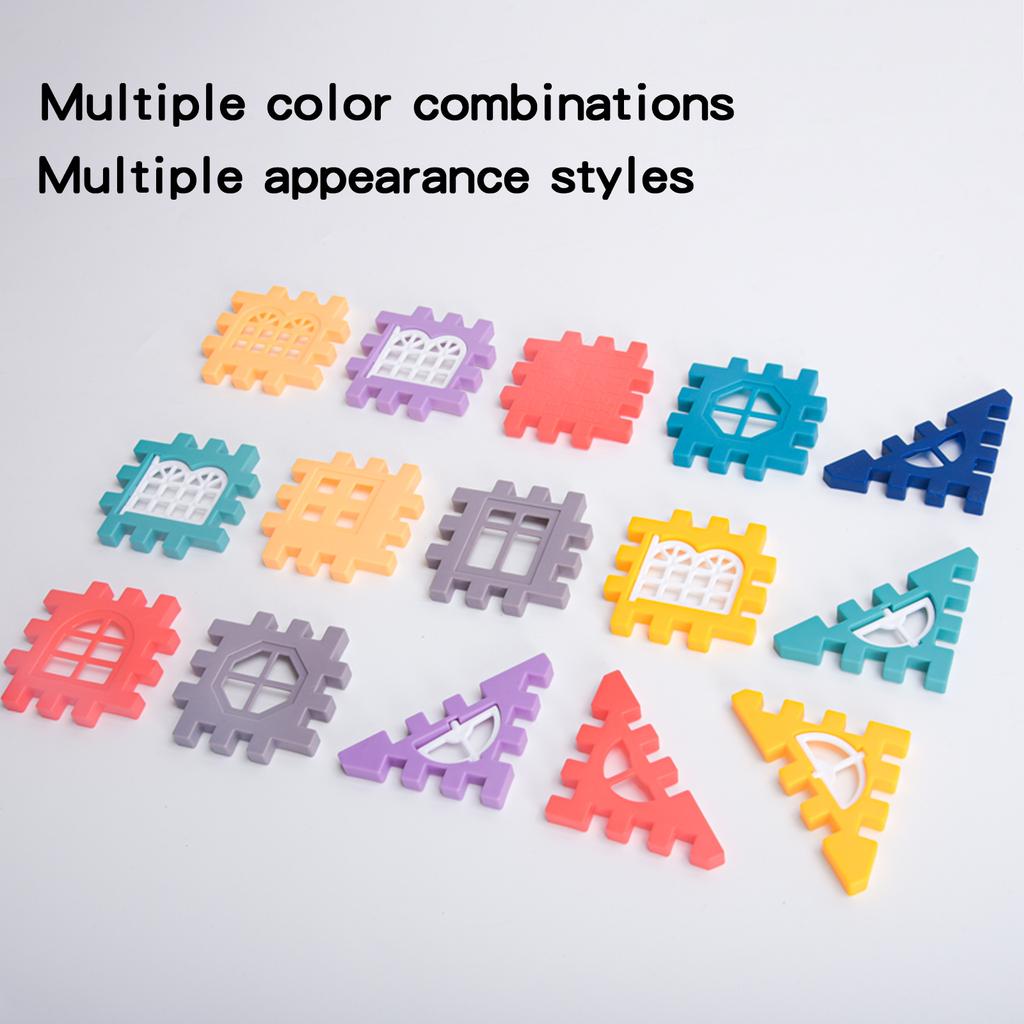 Детские пластиковые строительные блоки Stem, прочная и безопасная конструкция для образовательных и творческих игр