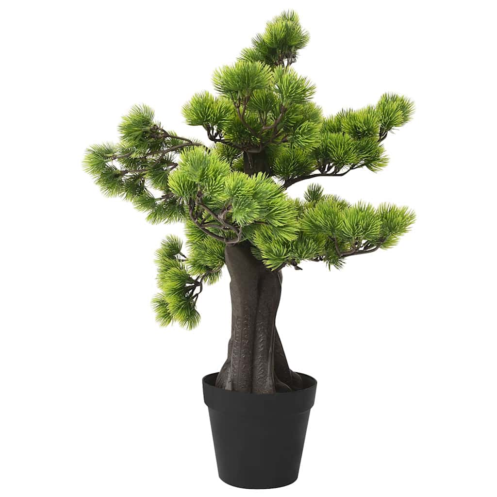 Artificial Bonsai Pine with Pot 60 cm Green