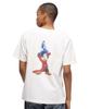 AVIREX Collection FANTASIA MICKEY MOUSE PRINT T-SHIRT, Men's, XL, 033, Off-White, 783-5234024