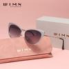 WIMN поляризованные треугольные солнцезащитные очки для женщин, модные сексуальные женские солнцезащитные очки, маленькая металлическая оправа, дизайнерские очки для отдыха