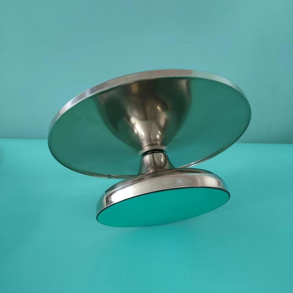 12 Inch Cream Cake Non-slip Turntable Aluminum Alloy Turntable Stainless Steel Decorating Rack Baking Tools Set Decorating Table