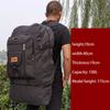 Большая вместимость утолщенный холщовый рюкзак для походов на открытом воздухе для мужчин и женщин дорожный рюкзак